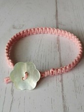 BRACCIALETTO BRACCIALE MACRAME' COTONE CERATO