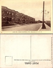 25th Street From Baxter Avenue Elmhurst Long Island New York NY Postcard