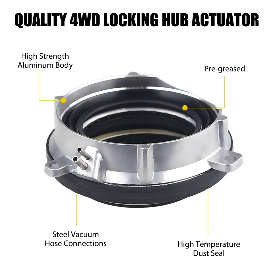 Bloqueo de actuador de eje de buje de vacío 4x4 2 piezas para 03-15 Ford Expedition 04-15 F150 Foto 4 de 4