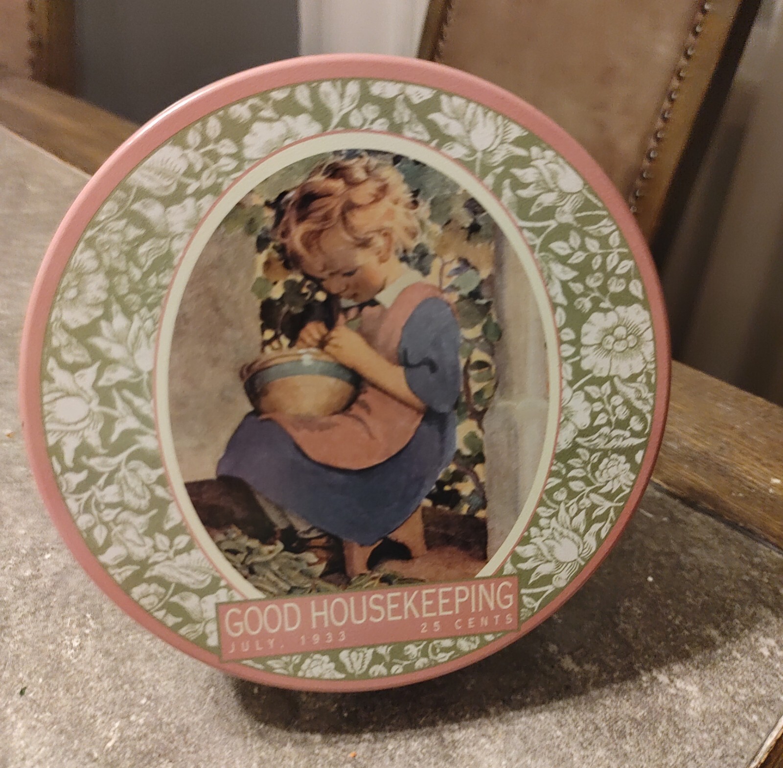 Good Housekeeping Tin Canister July 1933 10 eBay