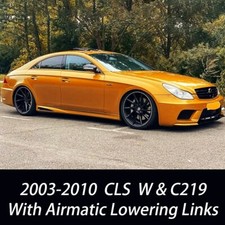 For 2005-10 MERCEDES BENZ CLS 500 ADJUSTABLE LOWERING LINKS SUSPENSION KIT W219