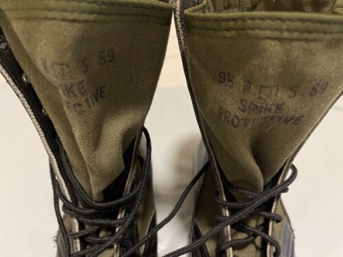 Vietnam Vintage Spike Schutz Dschungel Stiefel US GI Neu verschiedene Größen - Bild 21 von 24