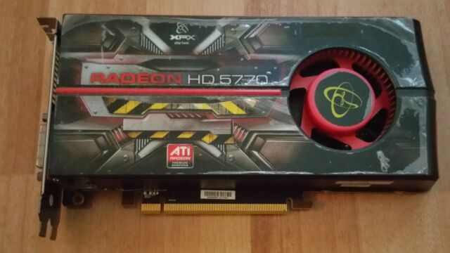 Xfx Ati Radeon Hd 5770 Hd 577a Zhfc 1gb 1gb Max Gddr5 Sdram Pci Express X16 Graphics Adapter For Sale Online Ebay