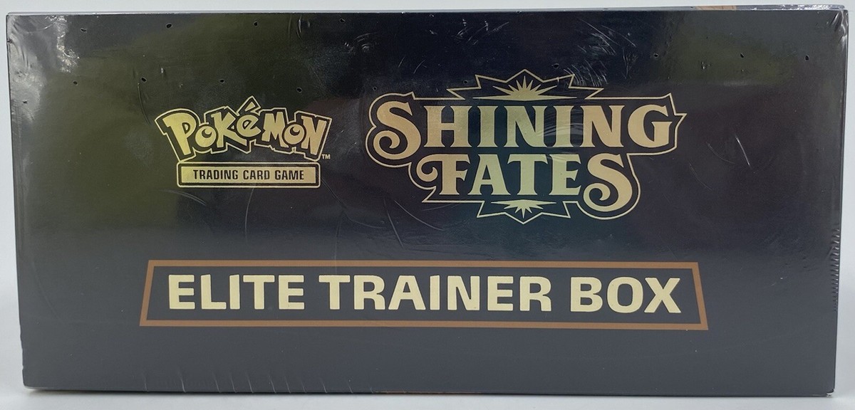 Shining Fates Elite Trainer Box Pokémon TCG, Factory Sealed Shining Fates Elite Trainer Box Pokémon TCG, Factory Sealed