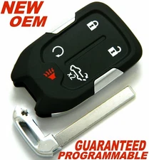 NEW OEM 2019-2021 CHEVROLET SILVERADO 1500 2500 REMOTE START KEY FOB 13529632