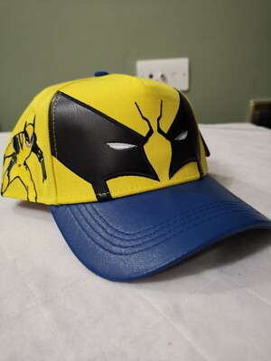    NEU Disney/Marvel Deadpool 3/Wolverine/Film Promo Wolverine Cap/Mütze