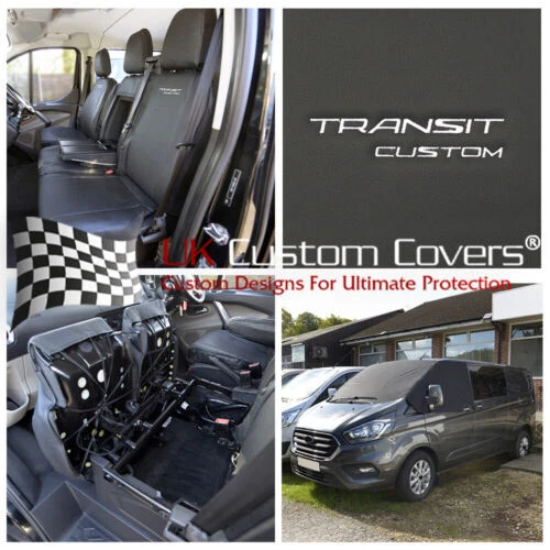 Coprisedili nero pelle per interni auto