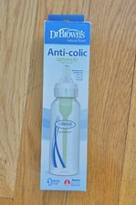 Dr. Brown's Natural Flow Anti-Colic Options Narrow Baby Bottle, 8oz/250mL