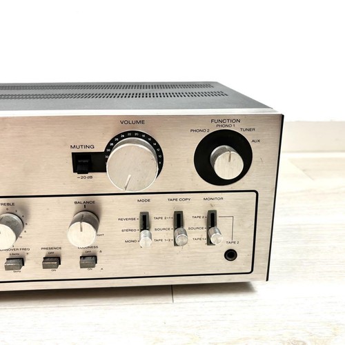 Sony TA-3650 Vintage Integrated Stereo Amplifier Silver Faceplate - Picture 4 of 12