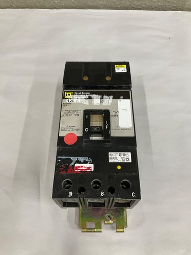 SQUARE D KC34125 - 125A AMP 3P POLE 65kA ~ 480V