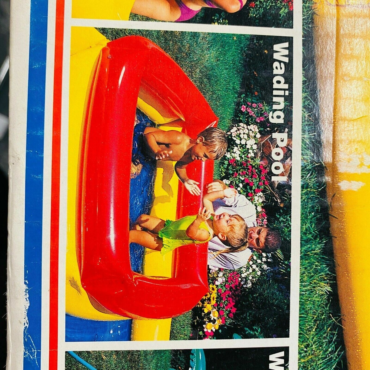Intex Wet Set Inflatable Pool Sports Center Playground Swim 90”x