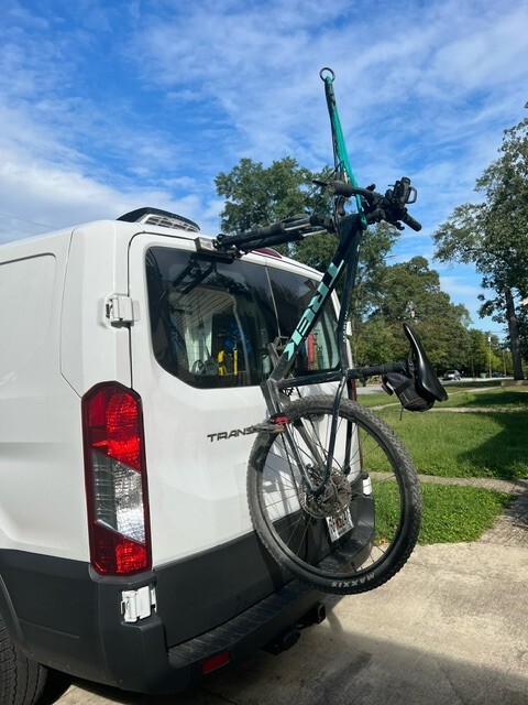 Porte-accouplement de porte battante pour porte-vélos Ford Transit (Big Nugget, Signeo, etc.) - Nugget Store