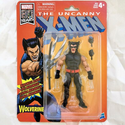 X-Men Retro 80 Years Marvel Legends Action Figures - WOLVERINE