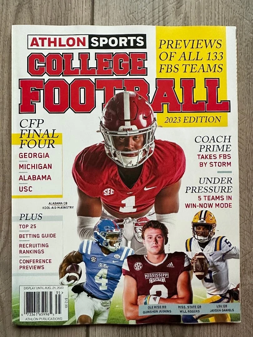 Athlon Sports College Football Magazine