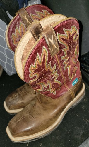 womens twisted x steel toe