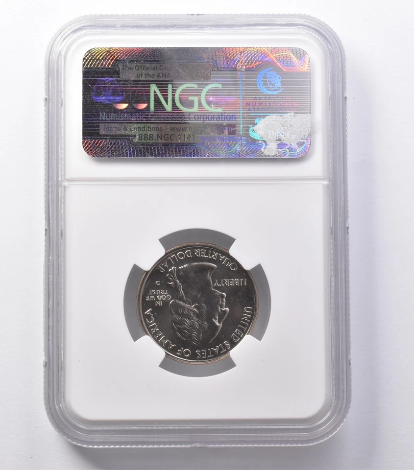 MS67 2007-D Washington State Quarter Montana NGC *5373 - Image 2 of 3