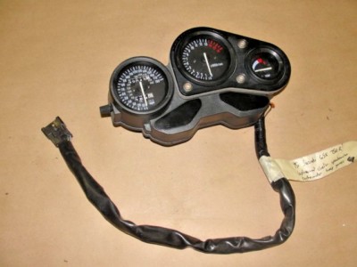 1995 SUZUKI GSXR 750 INSTRUMENTAL CLUSTER SPEEDOMETER TACH TEMP