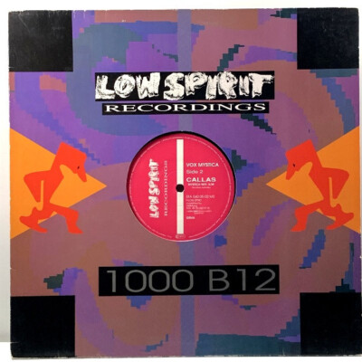 VOX MYSTICA - CALLAS, Low Spirit Recordings EFA 04005-02 MS, DE 1990, House, 10