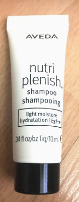 NEU Aveda Nutri Plenish Light Feuchtigkeitsshampoo 10ml Tube Probiergröße BRANDNEU