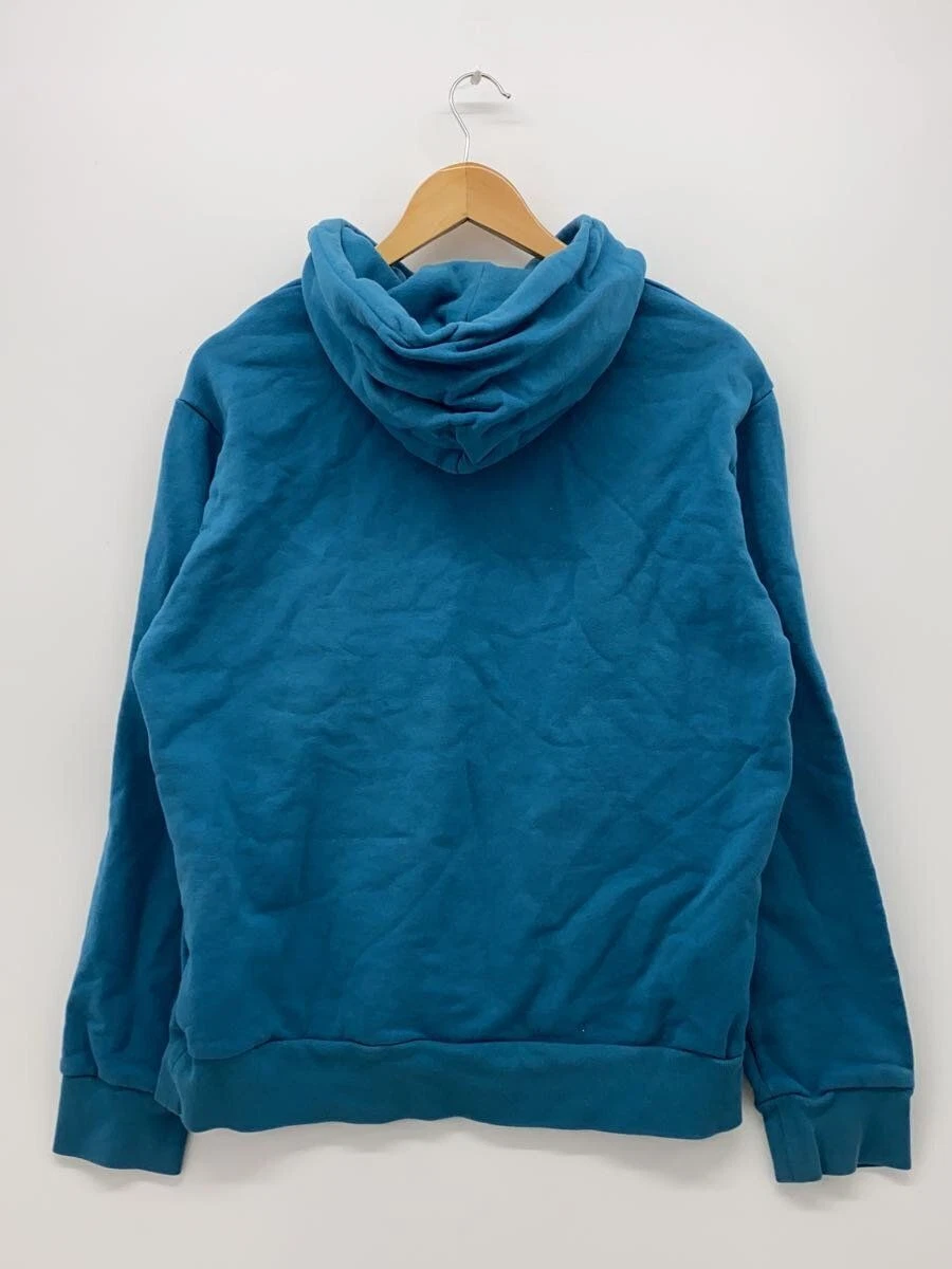 LOUIS VUITTON（LV） Felpa con cappuccio LOUIS VUITTON L cotone blu RM222E 22AW firma stampa logo usata