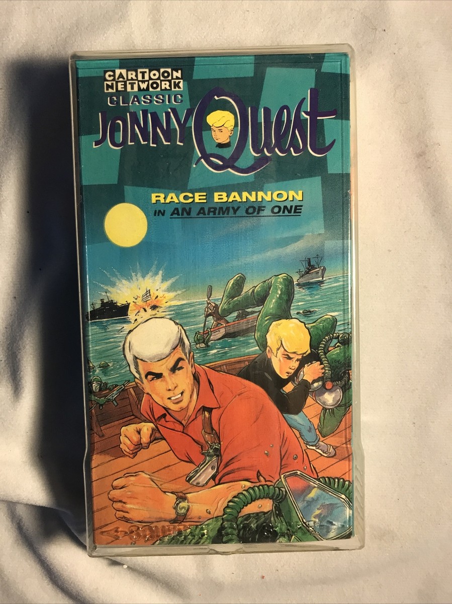 Cartoon Network Jonny Quest Race Bannon In An Army Of One Opened