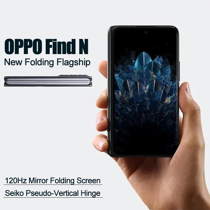 OPPO Find N 5G Phone 7.1'' AMOLED Folded Screen Snapdragon 888 Octa Core  512GB