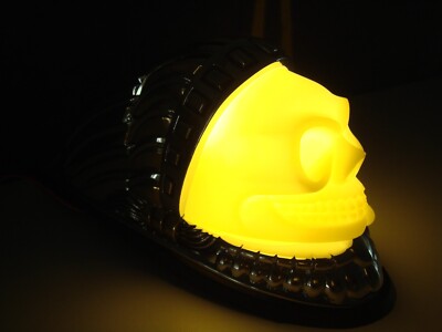 Fender Lamp Indian Head Ornament Lighting Chrome HD Custom V-Twin 33-1943 Y2