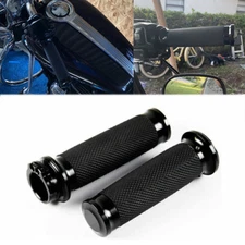 Motorcycle Hand Grips 1" Handlebar Pair For Suzuki Boulevard M109R M50 M90 M95