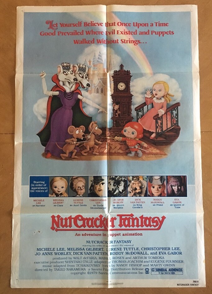 Dry Bones Circus of Truth ポスターシリアルナンバー付き Nutcracker Fantasy Original Vintage Poster Movie 1970's Pin-up