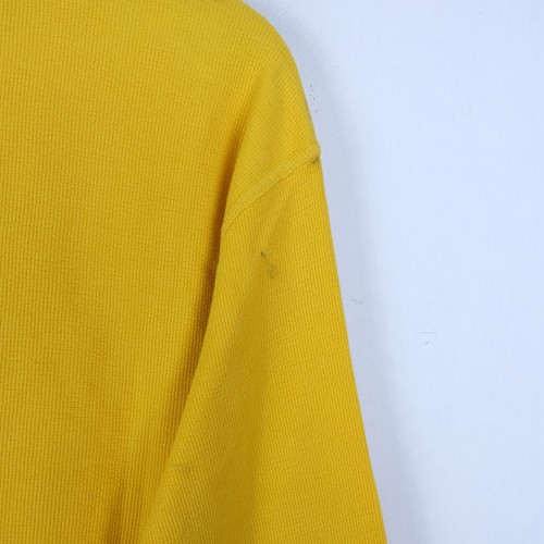 Felpa BEST COMPANY Uomo Taglia L Cotone Giallo Man Hoodie Sweater Casual - Foto 6 di 6