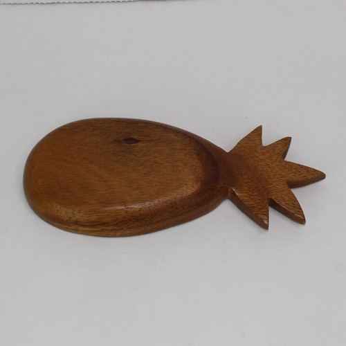 Cuenco vintage con forma de piña Blair Hawaii Monkey Pod 8,75 pulgadas - Imagen 12 de 14