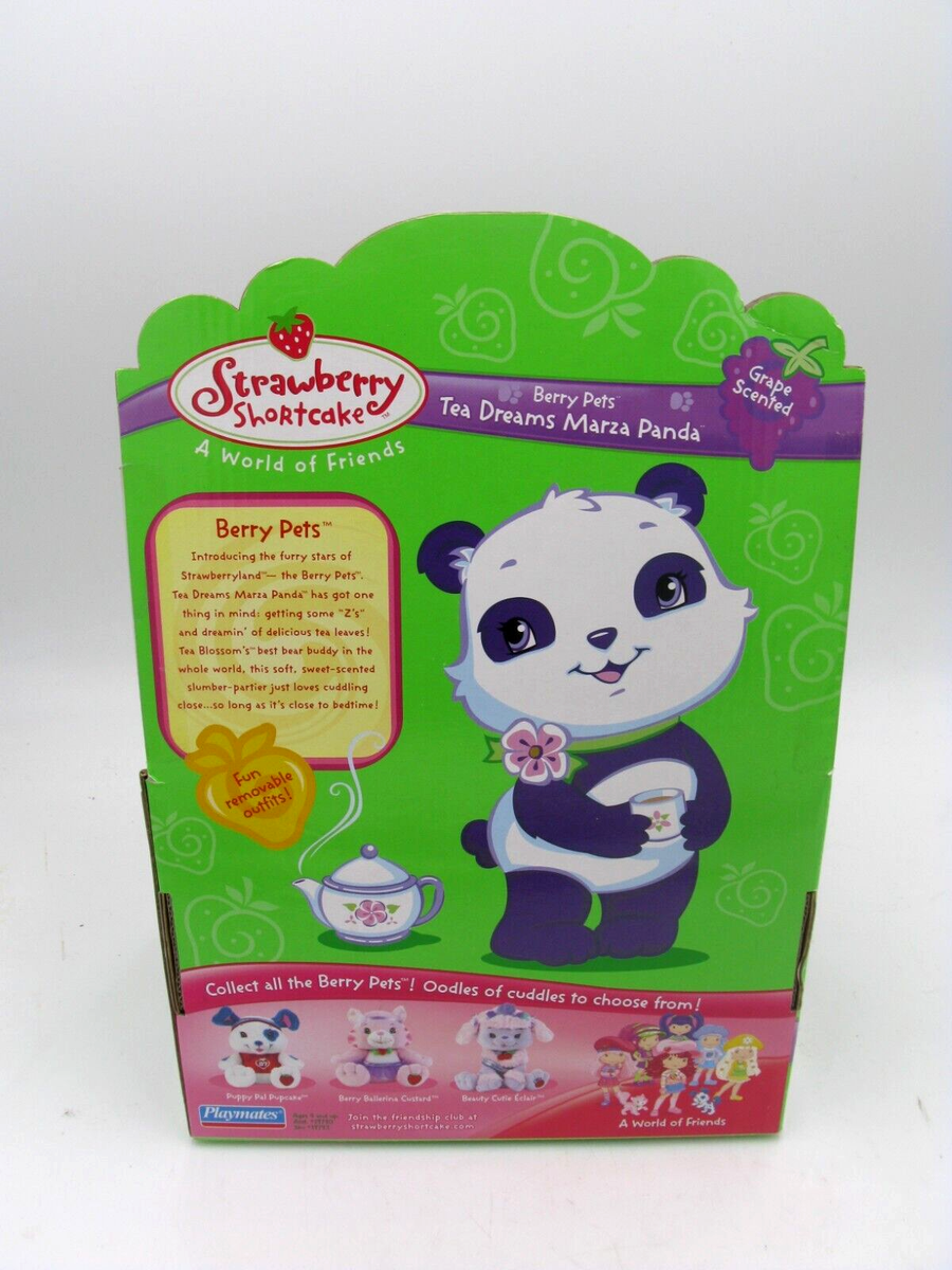 RARE 2006 Strawberry Shortcake Tea Blossom's Pet Marza Panda 8