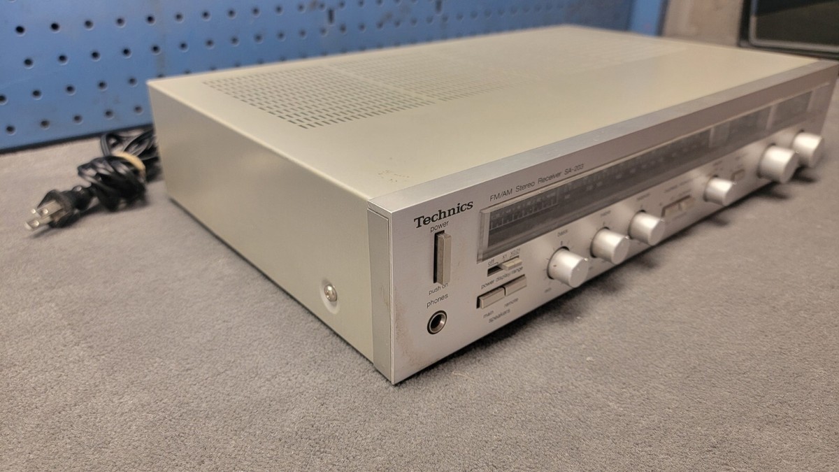Technics SA-203 FM/AM Stereo Receiver for PARTS OR REPAIRS | eBay