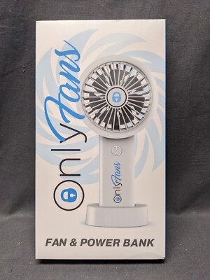 Only Fans Promotional Portable Fan And Phone Battery Charger LE