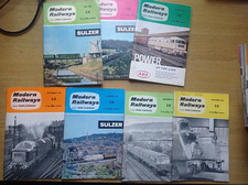 Modern Railways Magazine 7 issues from 1962