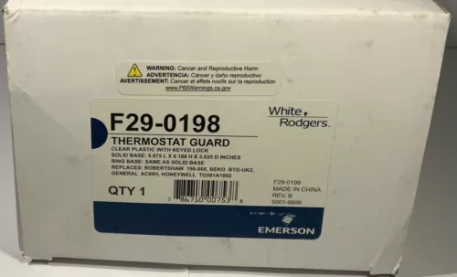 Qty 2 -EMERSON White Rodgers | F29-0198 | Thermostat Guard (New Old Stock) W/Key