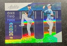 2020 Absolute One Two Punch Spectrum Silver Charlie Morton/Blake Snell #7 96/99