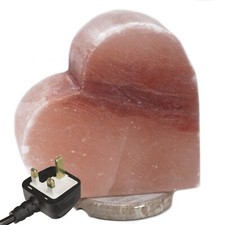 Heart Shaped Himalayan Salt Lamp Valentines Day Love