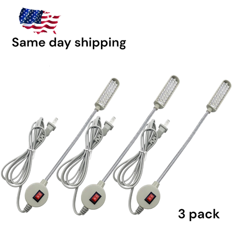 30 Led Sewing Machine Light Gooseneck Lamp With Magnetic Base (1/2/3/4/5/7/10pc) - Picture 9 of 13