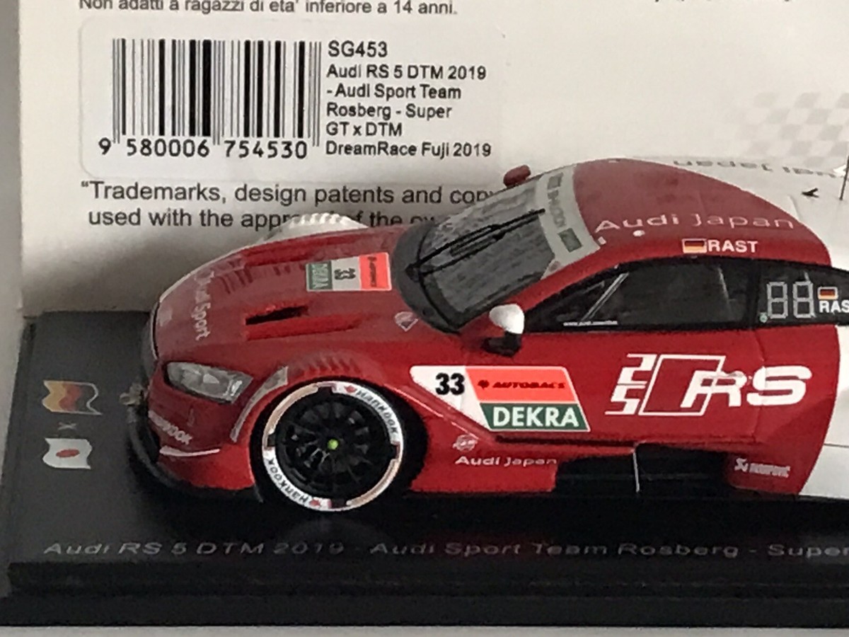 Audi RS5 DTM 2020 Nico Müller Spark 1:43 SG654