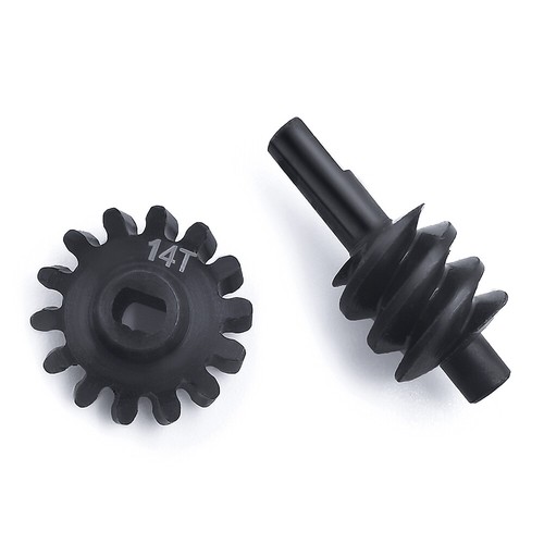 12T/16T Metal Overdrive Differential Diff Worm Gear Set for 1/24 RC Axial SCX24 - Picture 9 of 38