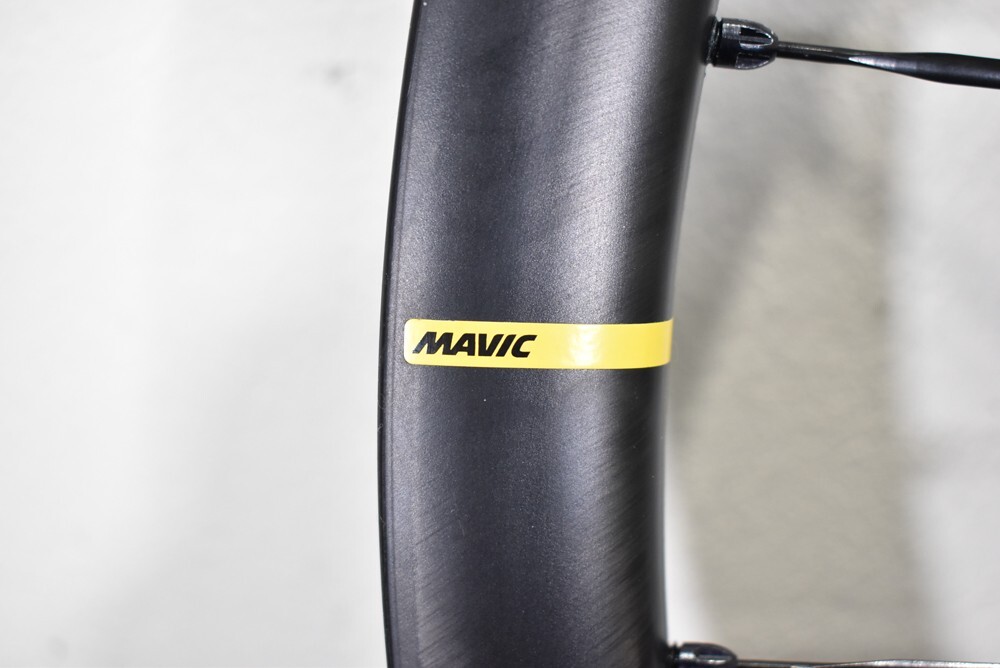 MAVIC COSMIC SLR32 DISC WHEEL Special Makeup White Decal F/R MAVIC COSMIC SLR32 DISC WHEEL Special Makeup White Decal F/R