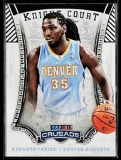 2013-14 Panini Crusade #9 Kenneth Faried Knight Court