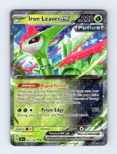 Iron Leaves ex 025/162 Double Rare Temporal Forces Pokemon Card Holo Near Mint