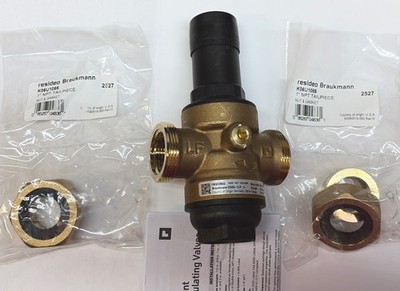 Resideo Braukmann 1'' Dialset PRV Double Union NPT DS06-102-DUT-LF/U