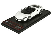 Bbr Bbrc268B2 1/43 Ferrari 296GTS Bianco Cervino / Silberne RäDer Limitiert