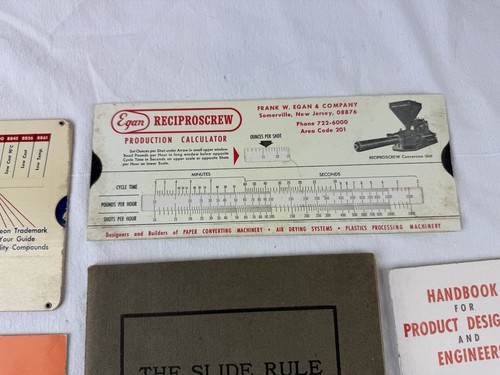Lotto Lg Calcolatrici Diapositive Vintage Pubblicità Manuale Conversione Libretti ecc. - Foto 3 di 6