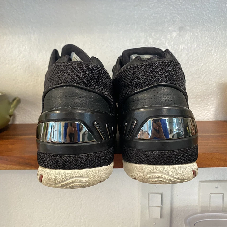Nike LeBron Air Zoom Generation 1 Size 12 Black White Red Kings Rook 2004 Rookie - Image 4 of 4