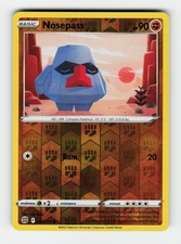 Nosepass SWSH09: Brilliant Stars 073/172 Pokemon Reverse Holofoil NM
