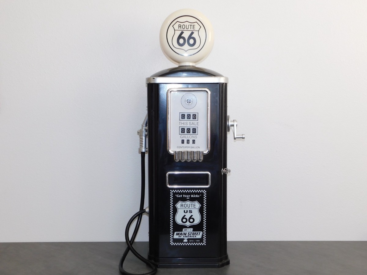 Route 66 CD Holder Shelf Interior Black Gas Pump Type 32” x 10” | eBay